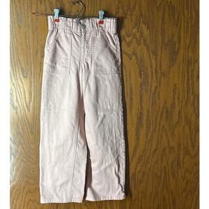 Vanilla Star Girls Pink Wide Leg Jeans Size 7 High Rise Utility Style